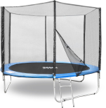 Батут Happy Jump Pro 10 ft-312 см с внешней сеткой и лестницей