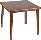 Садовый стол Альтернатива М8153 коричневый