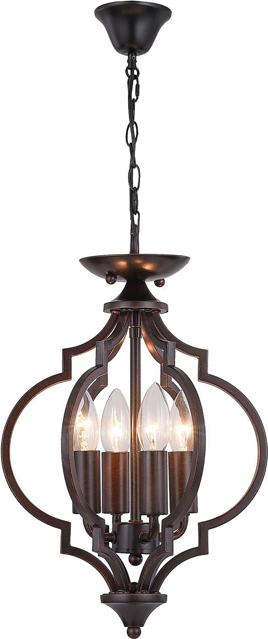

ST-Luce SL361.303.04 Светильник подвесной ST-Luce Античная бронза E14 4*60W, Подвесная люстра ST-Luce SL361.303.04 Светильник подвесной ST-Luce Античная бронза E14 4*60W