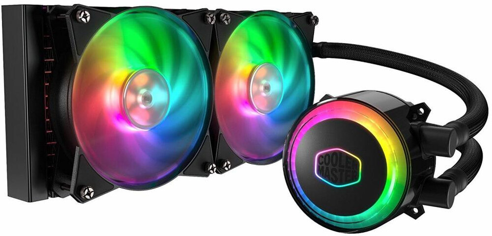 

Кулер для процессора Cooler Master MasterLiquid ML240R RGB MLX-D24M-A20PC-R1, Система охлаждения Cooler Master MasterLiquid ML240R RGB MLX-D24M-A20PC-R1