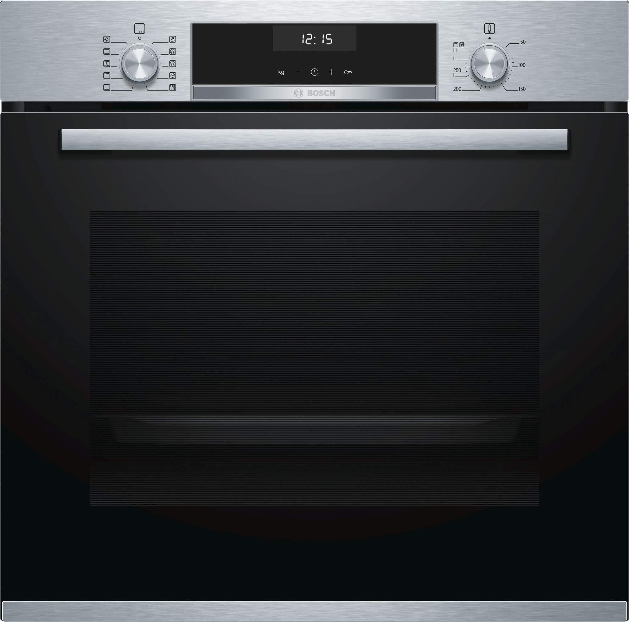 

Духовой шкаф Bosch HBG517ES0R нержавеющая сталь/черный