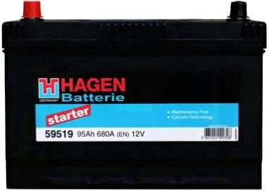 

Аккумулятор Hagen L+ 59502 95 А/ч, L+ 59502 95 А/ч