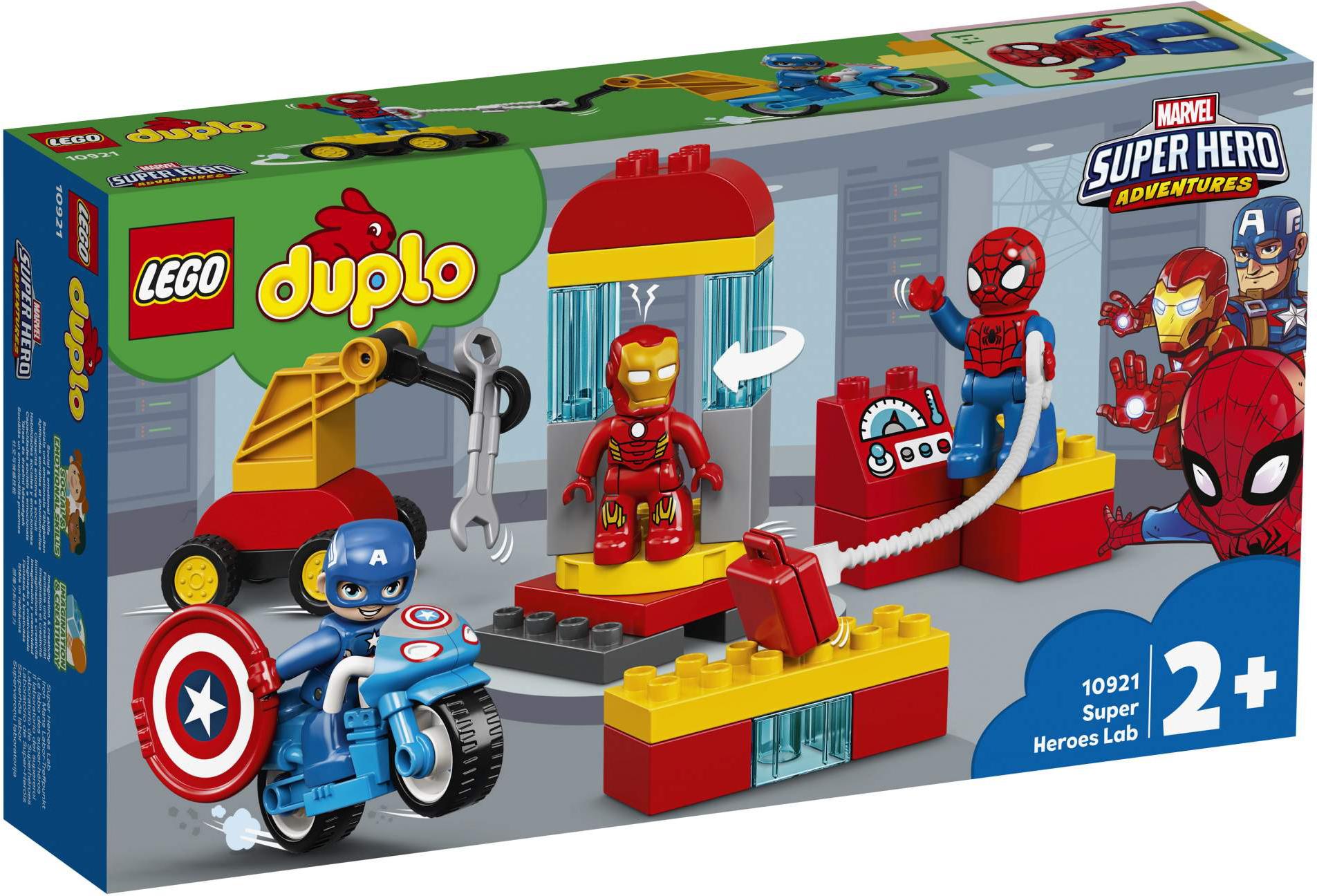 

Конструктор LEGO DUPLO Лаборатория супергероев [10921], DUPLO Лаборатория супергероев