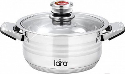 

Кастрюля Lara LR02-781, Кастрюля Lara LR02-781 нержавеющая сталь