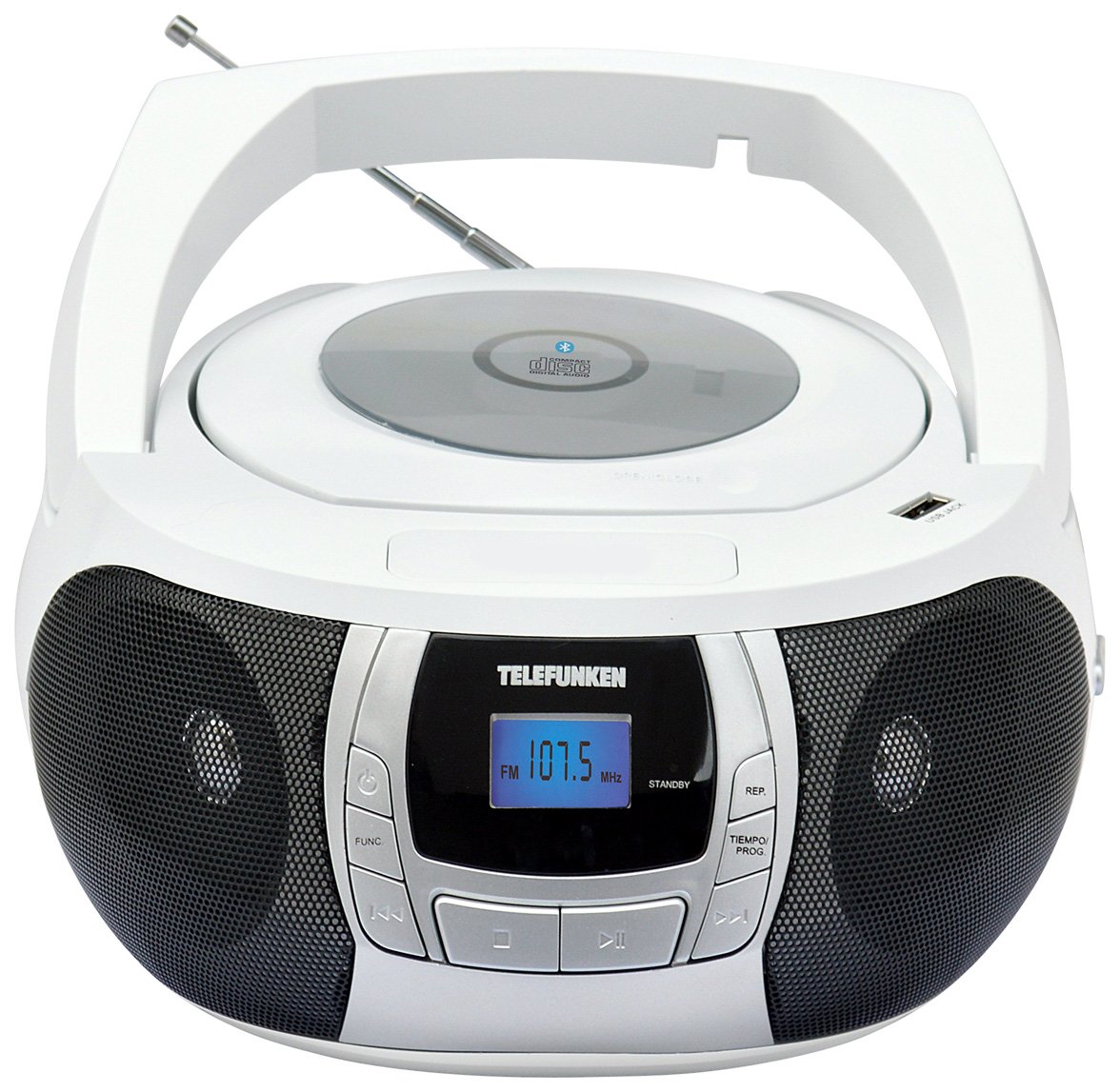 

Автомагнитола Telefunken TF-CSRP3498B белый/черный [TF-CSRP3498BWB], TF-CSRP3498B
