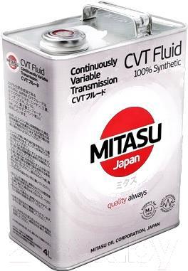 

Трансмиссионное масло Mitasu CVT Fluid 100% Synthetic / MJ-322-4 (4л), CVT Fluid 100% Synthetic 4л