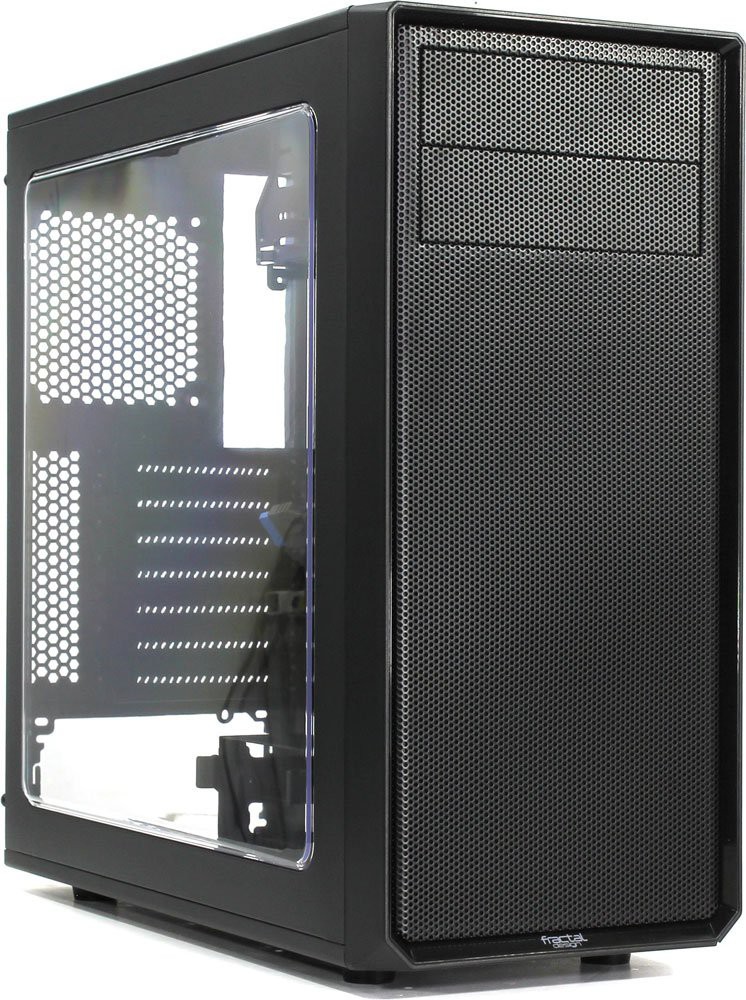 

Корпус для компьютера Fractal Design FOCUS G Без БП с окном, Корпус для компьютера Fractal Design FOCUS G Без БП с окном FD-CA-FOCUS-BK-W