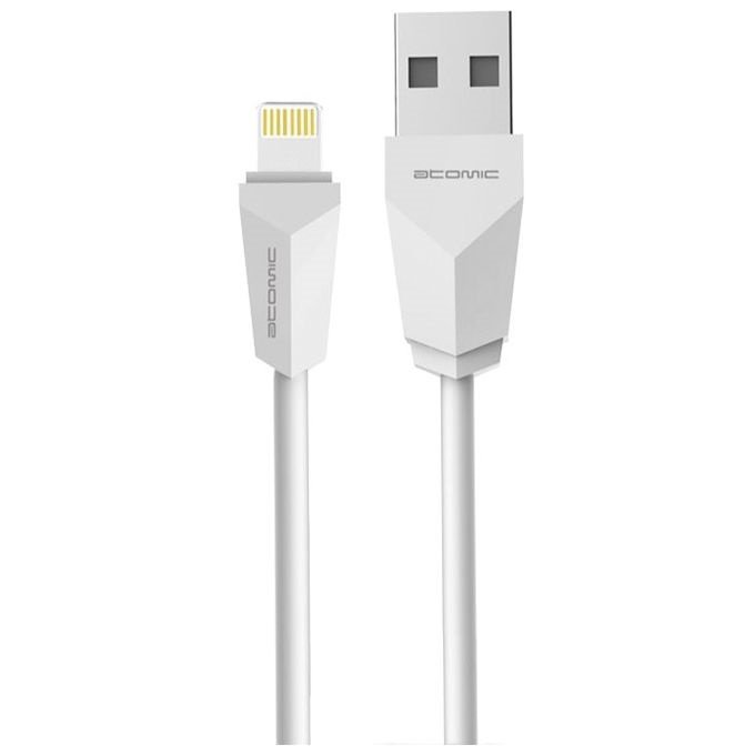 

Кабель Atomic C-27i iPhone/iPad 8-pin белый, C-27i iPhone/iPad 8-pin