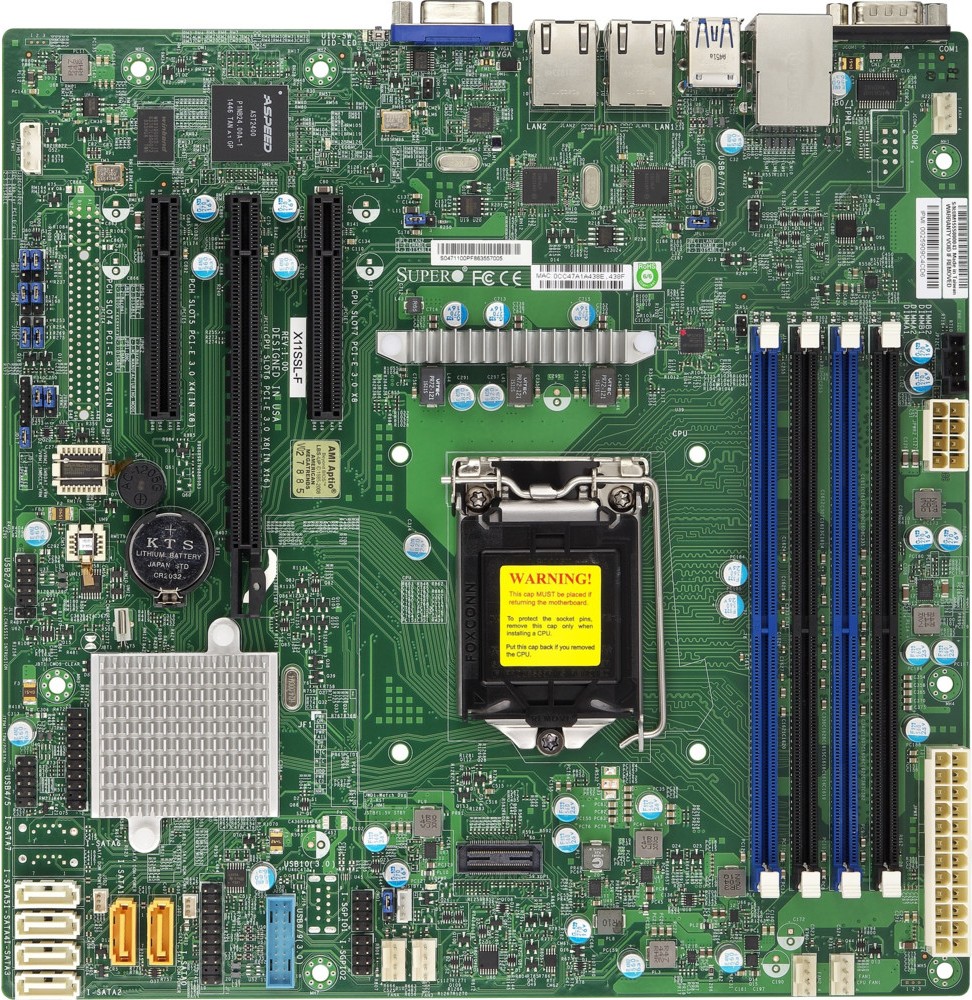 

Материнская плата Supermicro MBD-X11SSL-F-O, Серверная материнская плата SuperMicro MBD-X11SSL-F-O