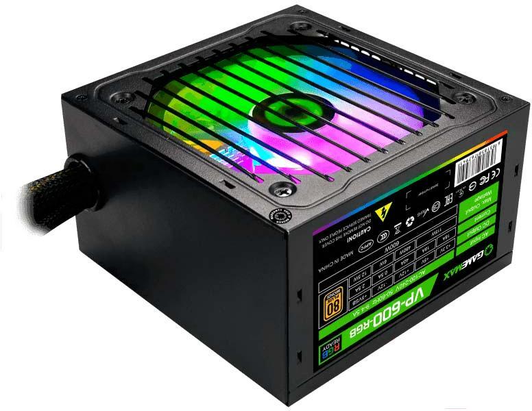 

Блок питания GameMax VP-600-RGB-M