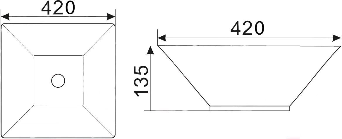 

Умывальник CeramaLux MNC181, MNC181
