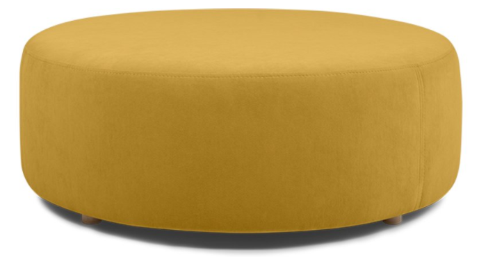 

Пуф Woodcraft Акера Velvet Yellow, Акера Velvet