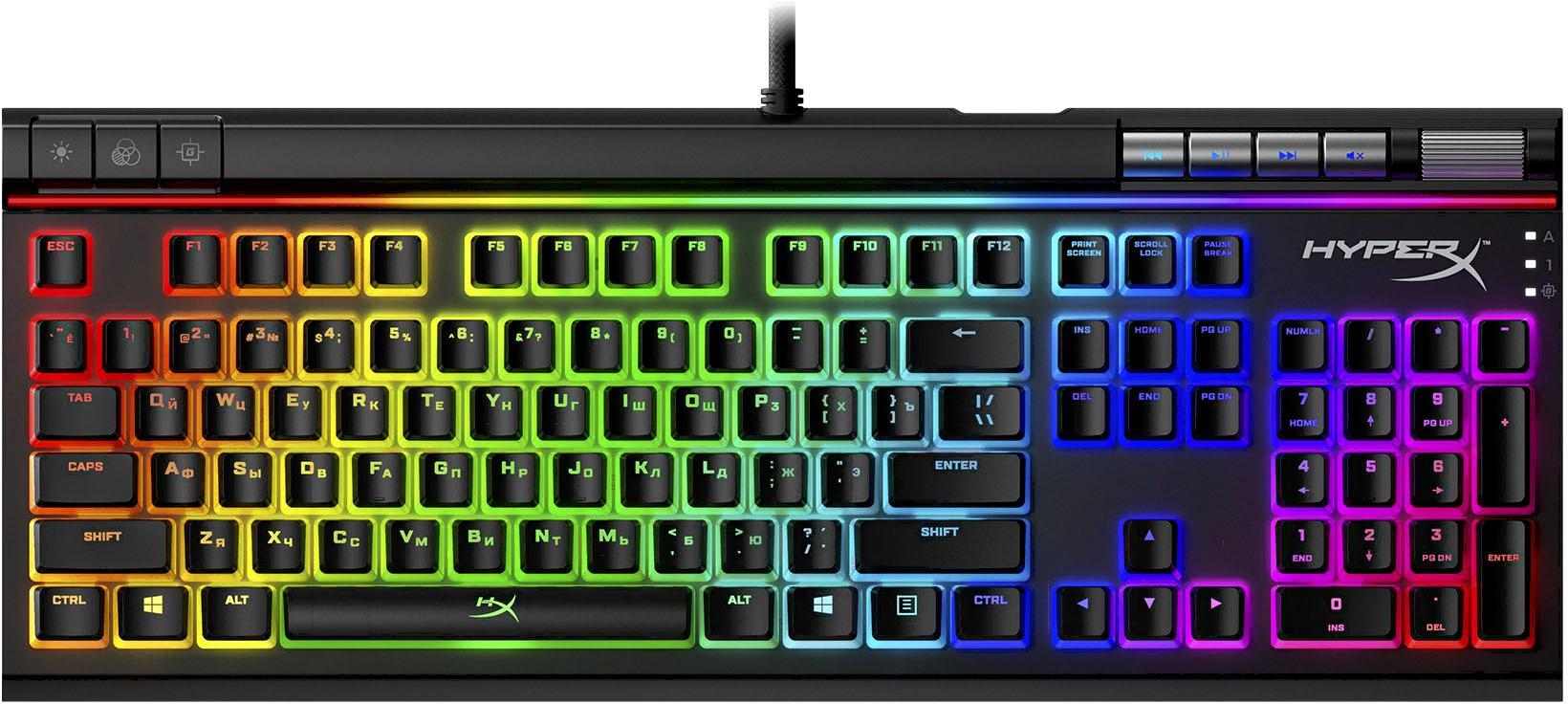 

Клавиатура HyperX Alloy Elite 2 черный [HKBE2X-1X-RU/G], Клавиатура HyperX Alloy Elite 2 HKBE2X-1X-RU/G черный