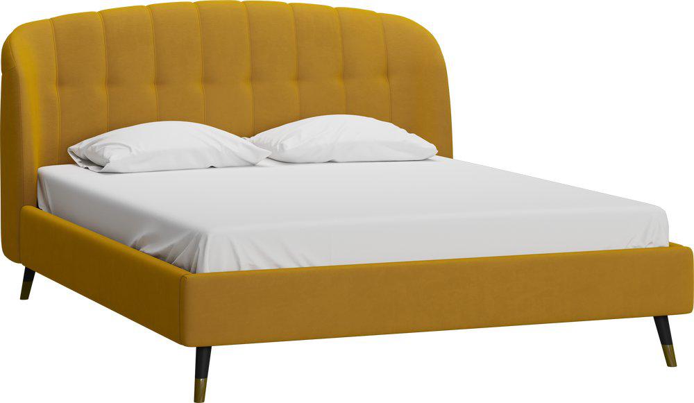 

Кровать Woodcraft Льери 160 Velvet Mustard, Льери 160 Velvet