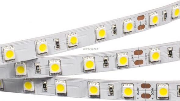 

Arlight Лента RT 2-5000 24V Day4000 2x (5060, 300 LED, LUX) [011571(B)]