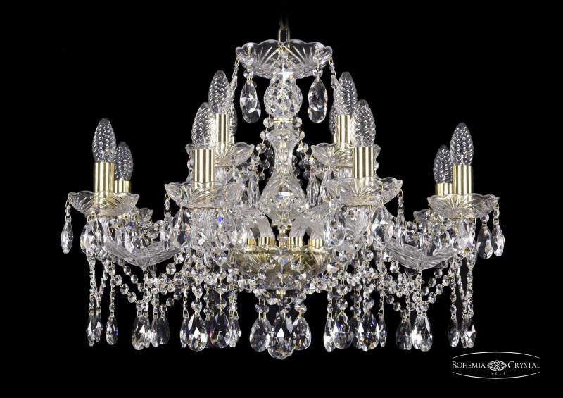 

Подвесная люстра Bohemia Ivele Crystal 1413/8+4/220/G