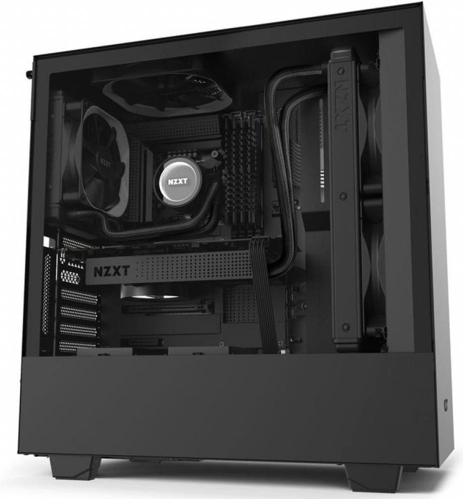 

Корпус для компьютера NZXT H510i Black [CA-H510I-B1], H510i
