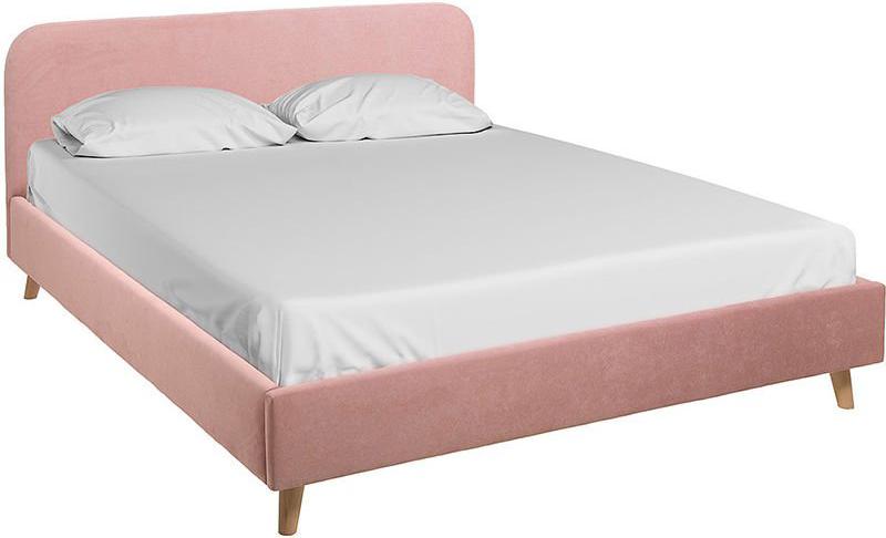 

Кровать Лайтси 160 Velvet Pink, Лайтси 160 Velvet