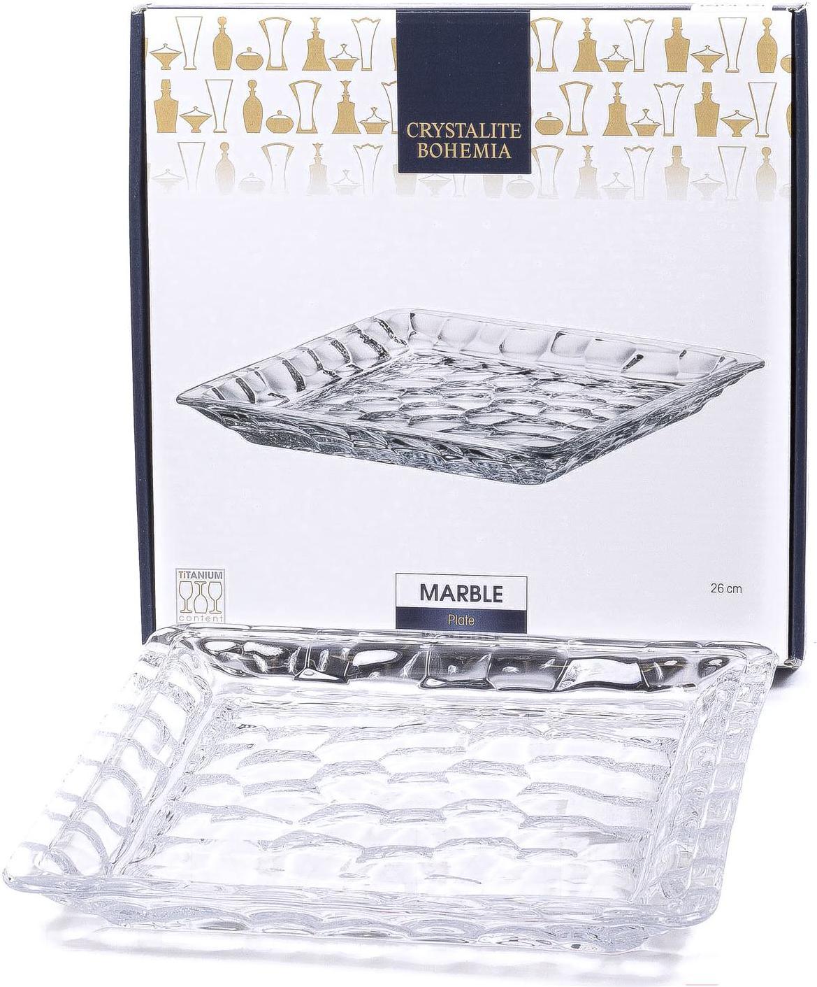 

Столовая посуда, сервировка Bohemia Ivele Crystal Marble 9K7/6KG61/0/99W24/260-162, Marble 9K7/6KG61/0/99W24/260-162