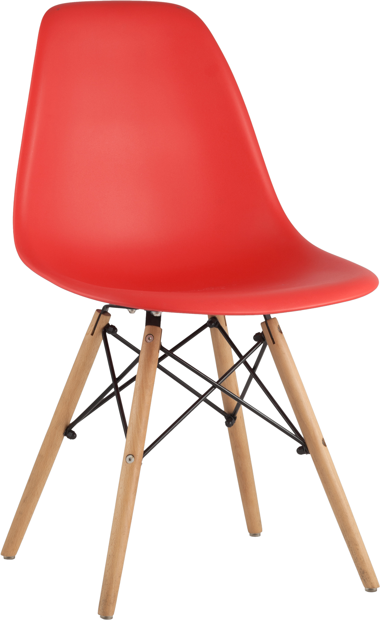 

Стул Stool Group Eames 4шт красный [8056PP RED X4], Стул Stool Group Eames DSW 4шт 8056PP RED X4 красный