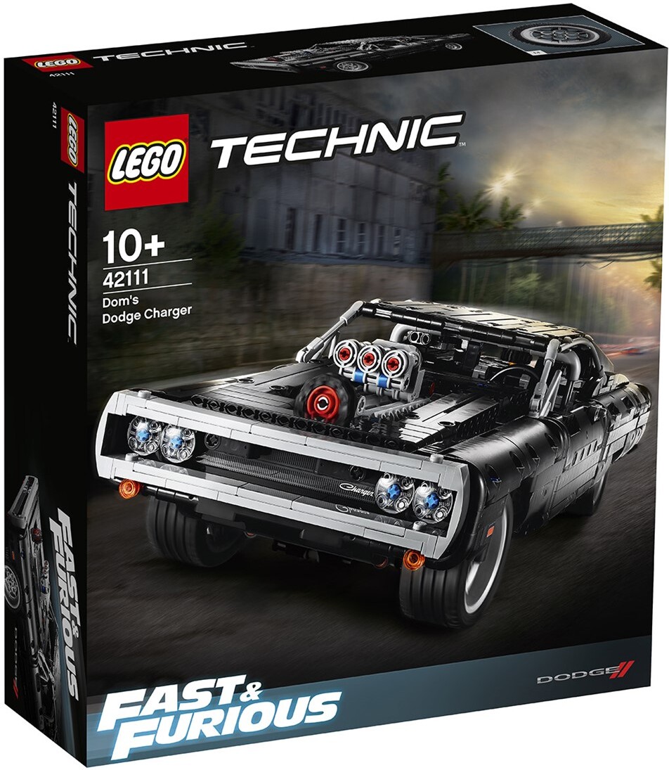 

Конструктор LEGO TECHNIC Dodge Charger Доминика Торетто [42111], Конструктор LEGO TECHNIC Dodge Charger Доминика Торетто 42111