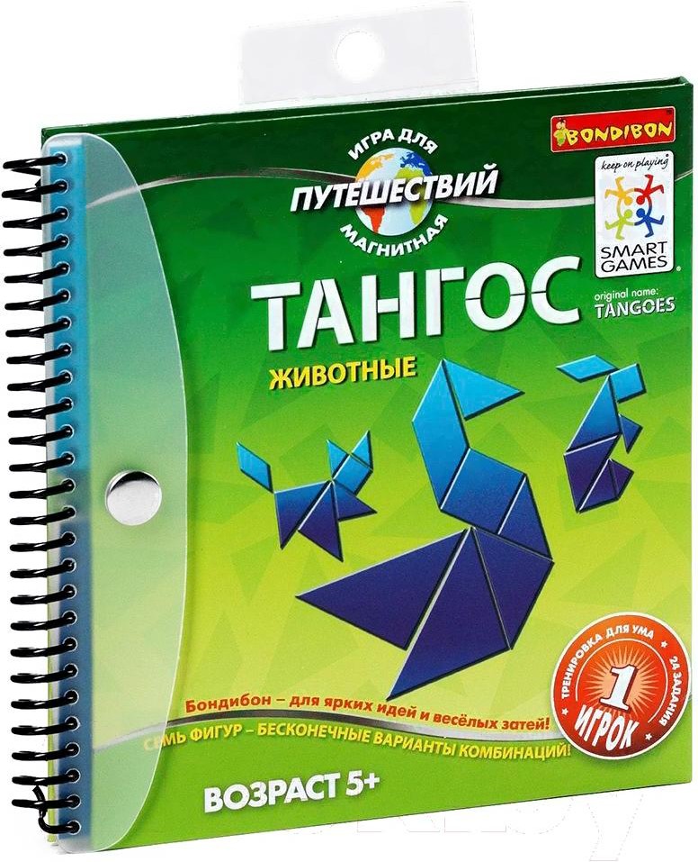 

Настольная игра Bondibon Тангос Животные [ВВ0887], Настольная игра Bondibon Тангос Животные ВВ0887