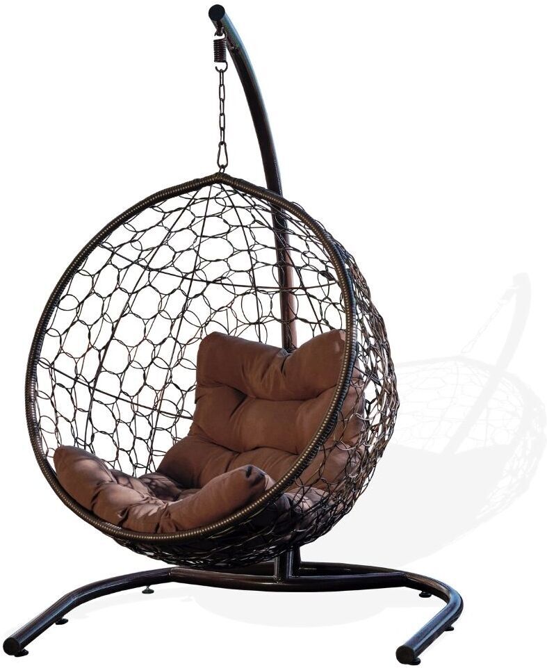 

Кресло-кокон подвесное Уралспецмаш Либра с подушкой коричневый
