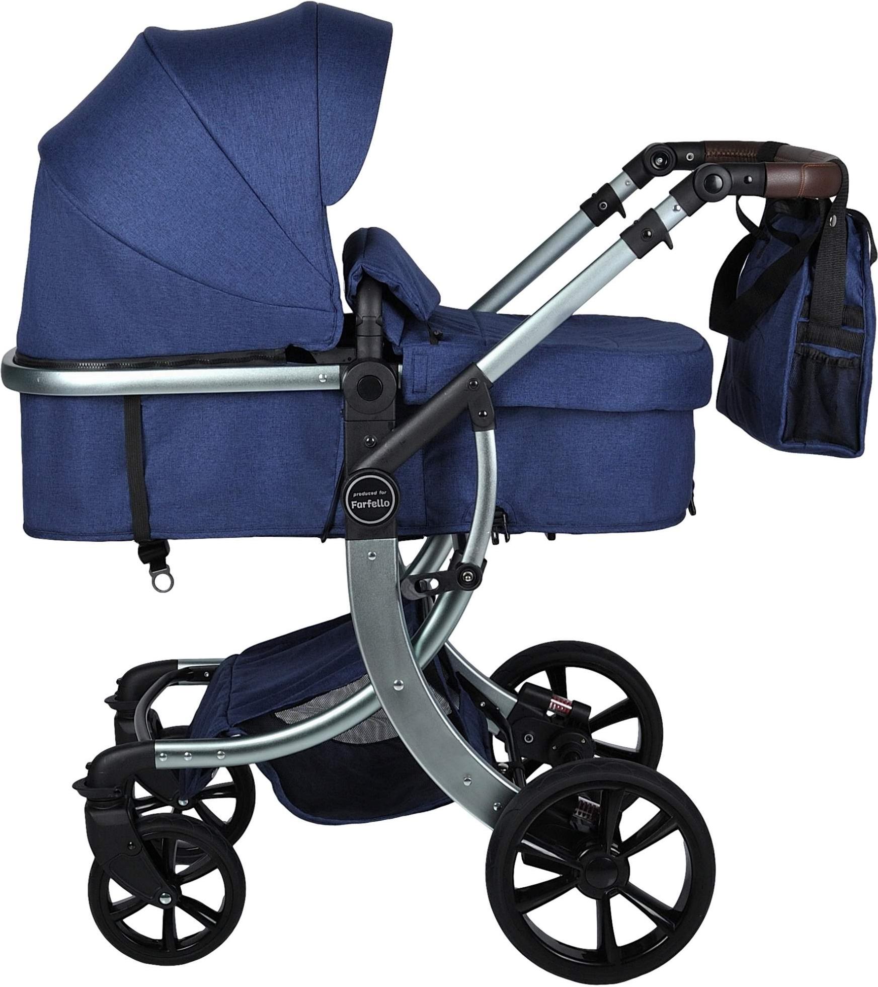 

Детская коляска Aimile New Silver 608L синий, New Silver 608L