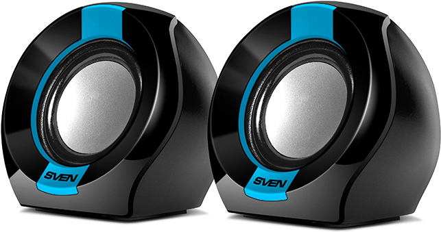 

Мультимедиа акустика SVEN 150 Black/Blue [SV-013509], Акустическая система т.м.Sven 150 Black-Blue