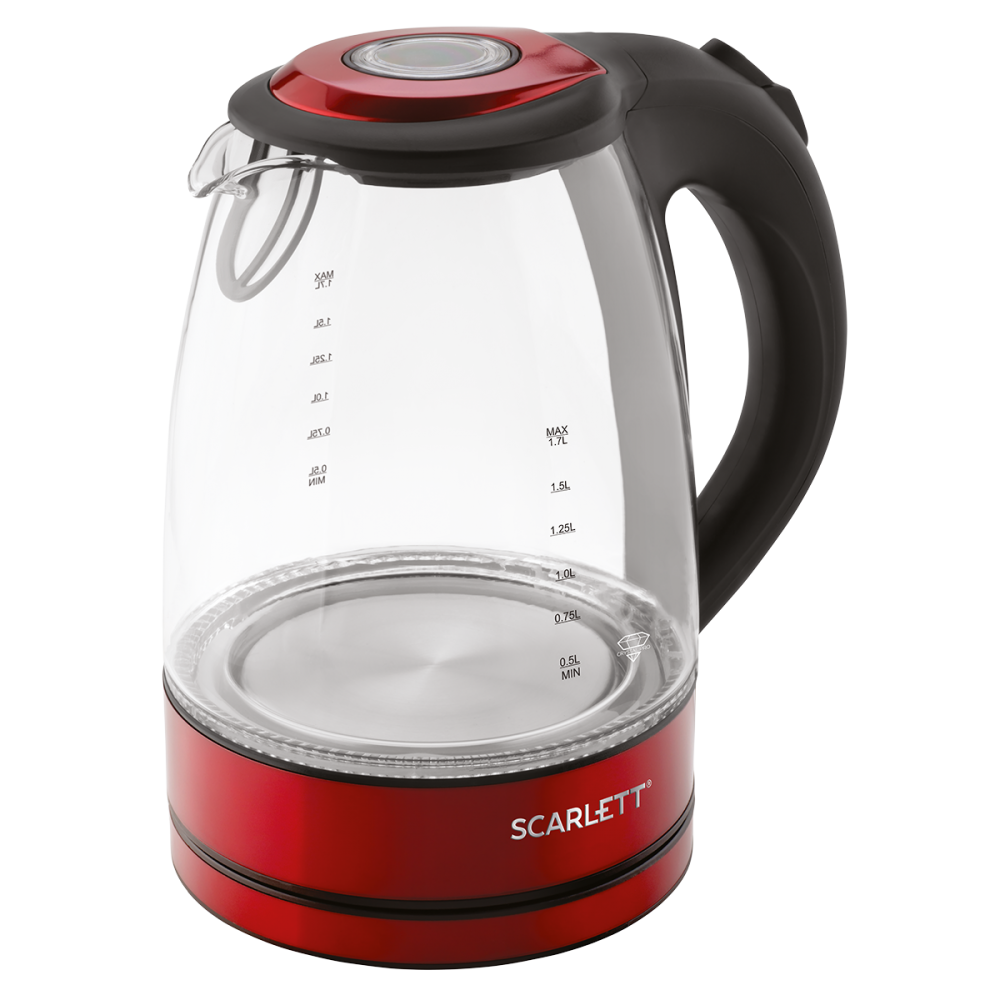 

Электрочайник Scarlett SC-EK27G99 (красный)