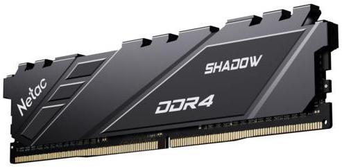 

Оперативная память Netac DDR 4 DIMM 8Gb PC25600 с радиатором RGB Grey [NTSRD4P32SP-08E], Оперативная память Netac Shadow 8GB DDR4 PC4-25600 (NTSDD4P32SP-08E)