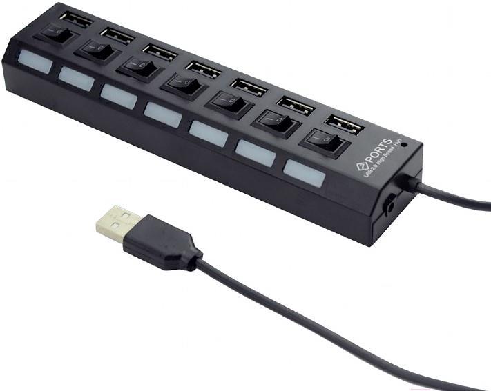 

USB-хаб Gembird UHB-U2P7-03, UHB-U2P7-03