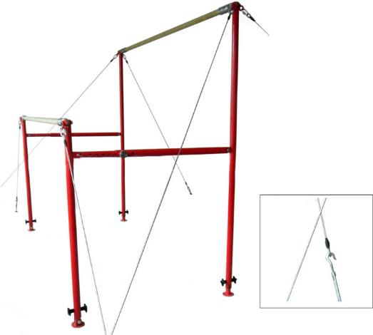 

Брусья гимнастические женские на растяжках жерди стеклопластик, гимнастические женские на растяжках жерди стеклопластик