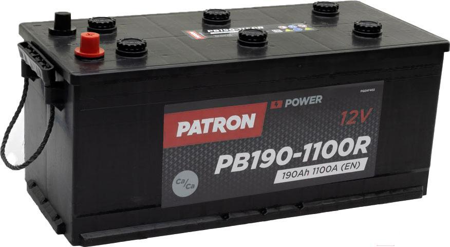 

Аккумулятор Patron Power PB190-1100R 190 А/ч, Power PB190-1100R 190 А/ч