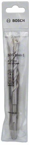 

Бур Bosch 2.608.680.281, Bosch SDS-plus 14х100х160мм SDS-plus 1 2608680281