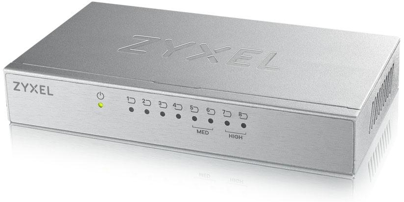 

Коммутатор Zyxel GS-108BV3-EU0101F 8G неуправляемый, Коммутатор Zyxel GS-108B v3 (GS-108BV3-EU0101F)