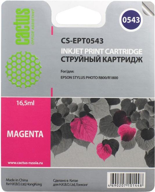 

Картридж для принтера CACTUS CS-EPT0543, CS-EPT0543
