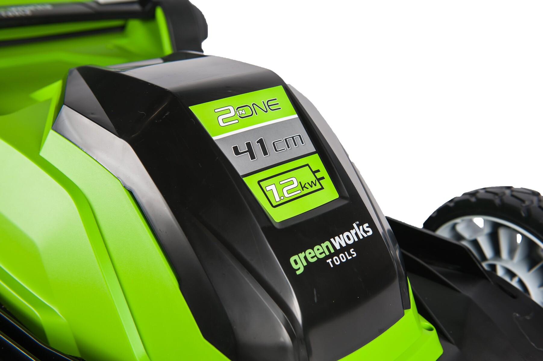 

Газонокосилка электрическая Greenworks GLM1241 [2505207], GLM1241