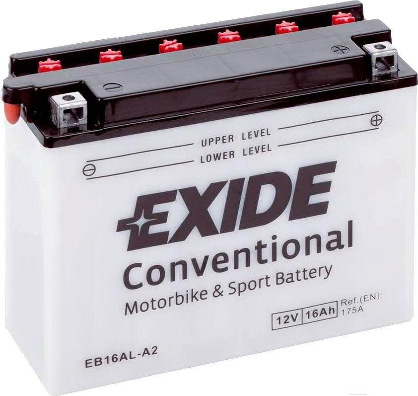 

Мотоаккумулятор Exide Conventional EB16AL-A2 (EB16ALA2)