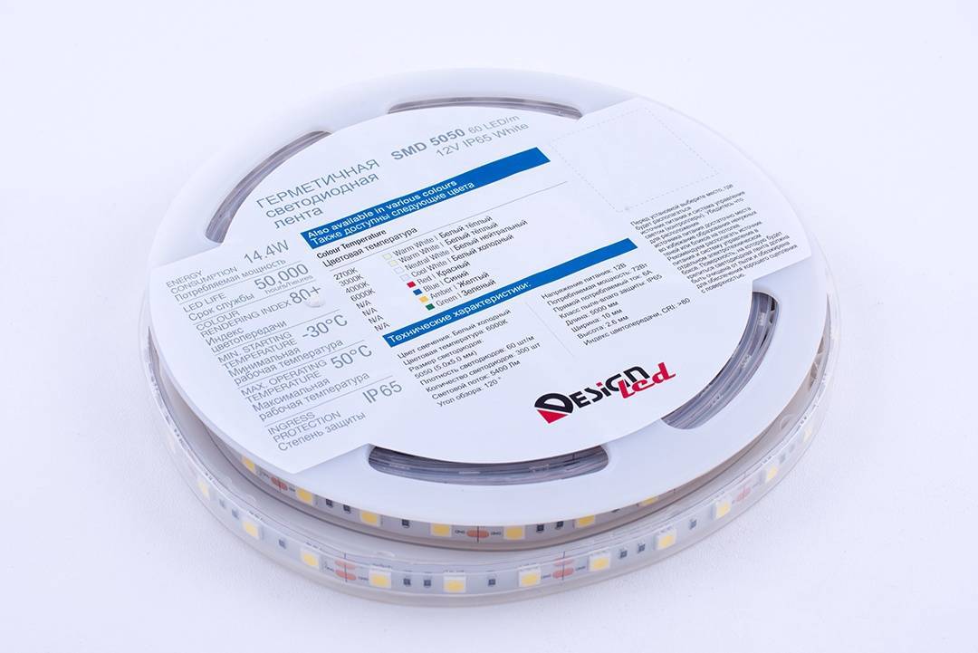 

Светодиодная лента DesignLed Лента светодиодная LUX, 5050, 60 LED/м, 14,4 Вт/м, 12В, IP65, Нейтральный белый (4000K) [DSG560-12-NW-65], Светодиодная лента DesignLed Лента светодиодная LUX, 5050, 60 LED/м, 14,4 Вт/м, 12В, IP65, Нейтральный белый (4000K) DS