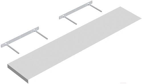 

Полка Domax FS 118/24 BI белый [65140], Полка Domax FS 118/24 BI 65140 белый