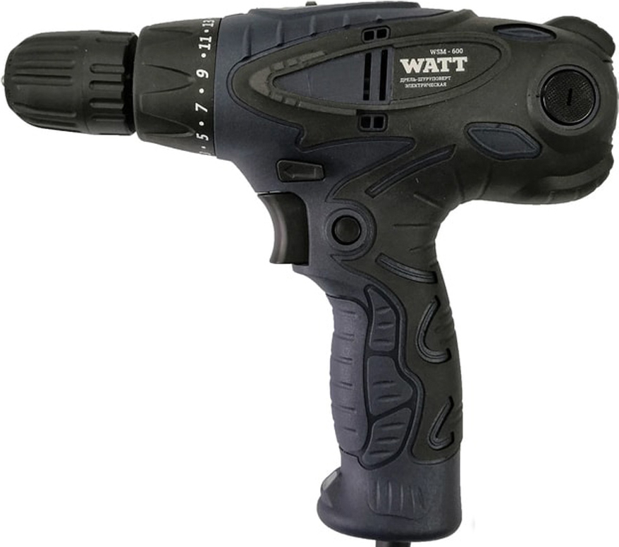 

Дрель-шуруповерт WATT WSM-600 (2.600.010.00)