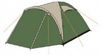 

Палатка BTrace Canio 3 Green/Beige