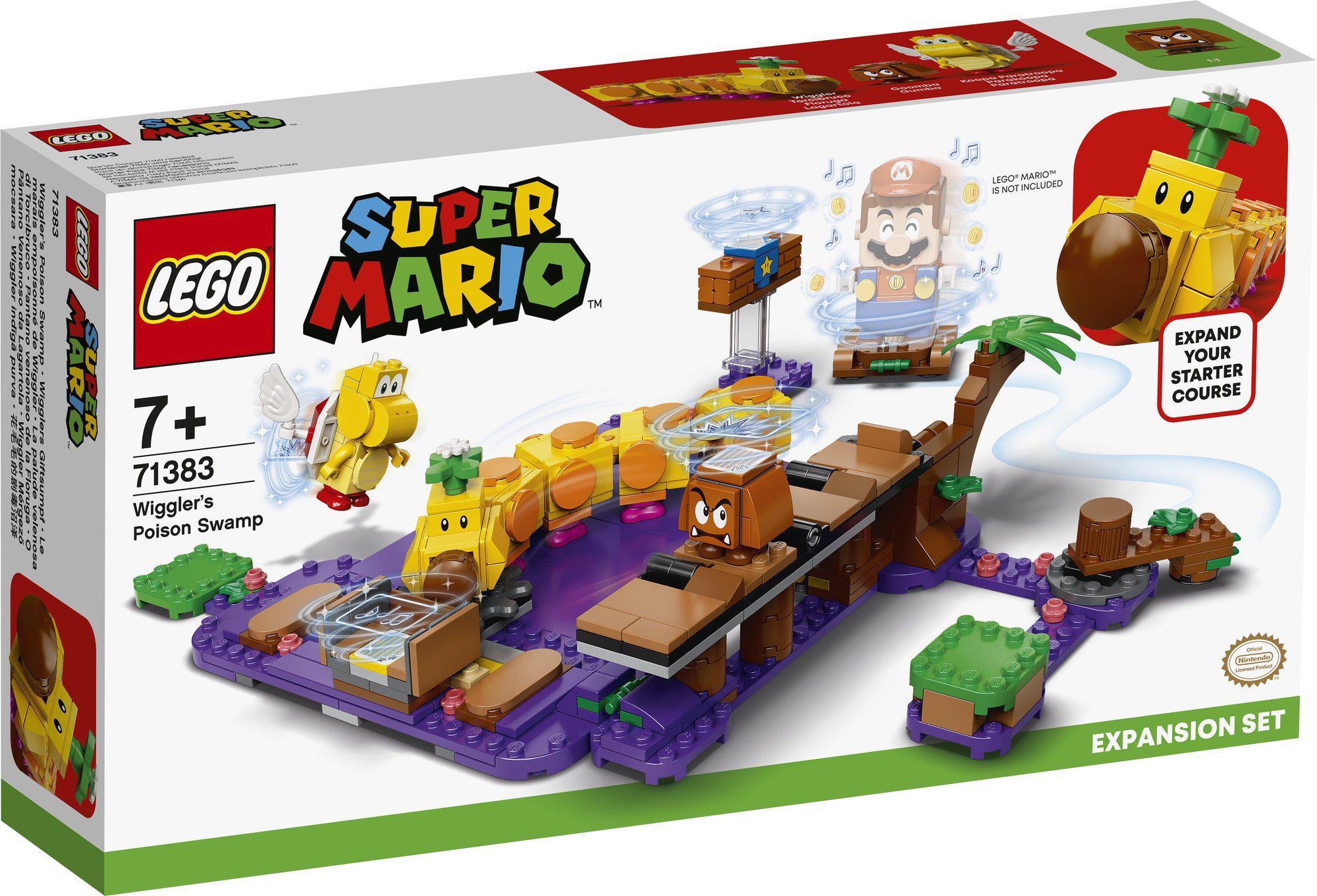 

Конструктор LEGO Super Mario Дополнительный набор Ядовитое болото егозы [71383], Super Mario Дополнительный набор Ядовитое болото егозы