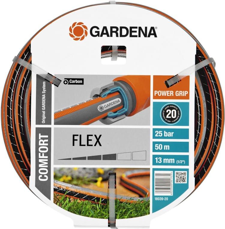 

Поливочный шланг Gardena Flex 1/2 50м армированный [18039-20.000.00], Поливочный шланг Gardena Flex 1/2 50м армированный 18039-20.000.00