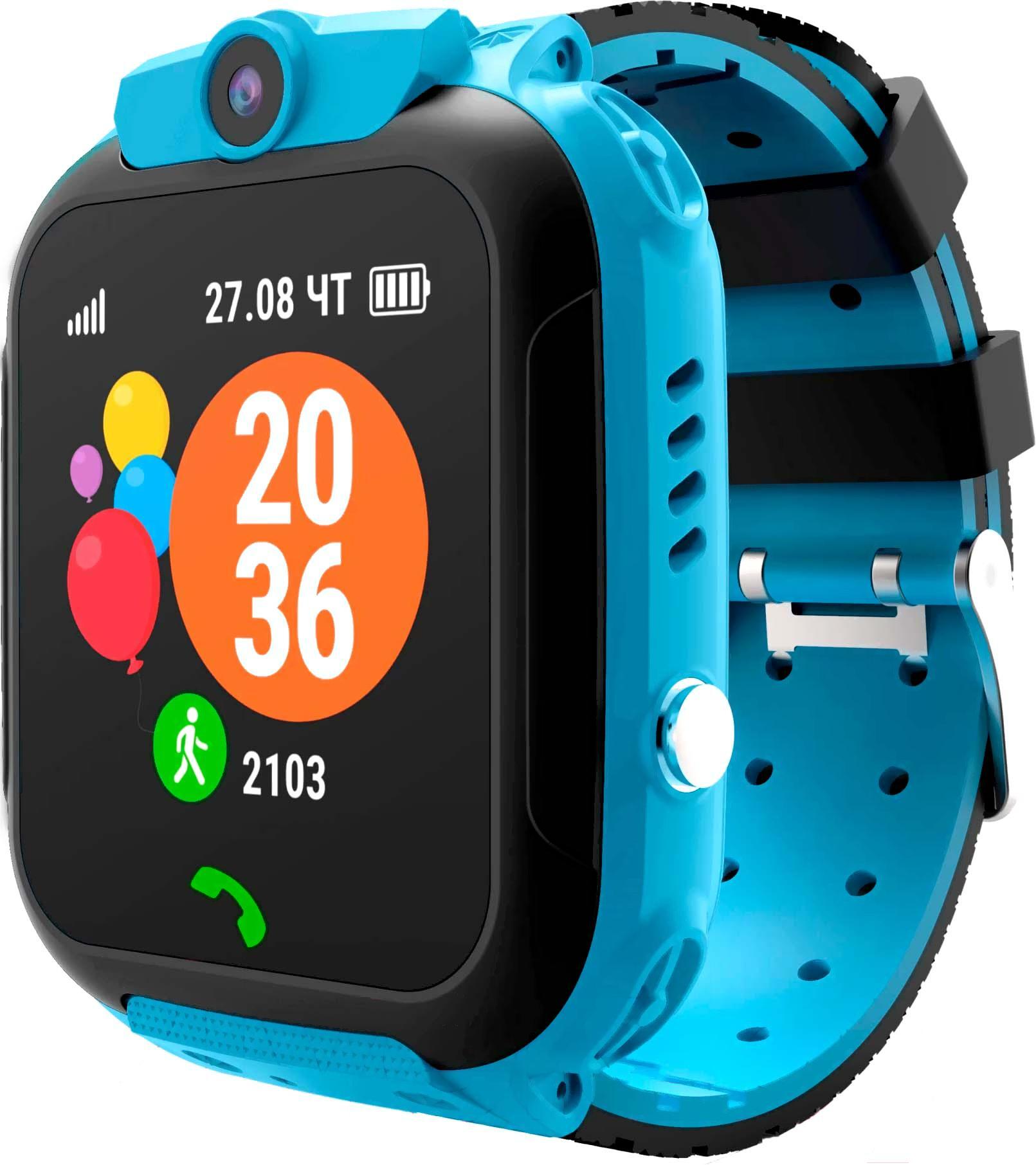 

Умные часы Geozon Dune G-W23BLU Blue [G-W23BLU], Умные часы Geozon Dune G-W23BLU Blue