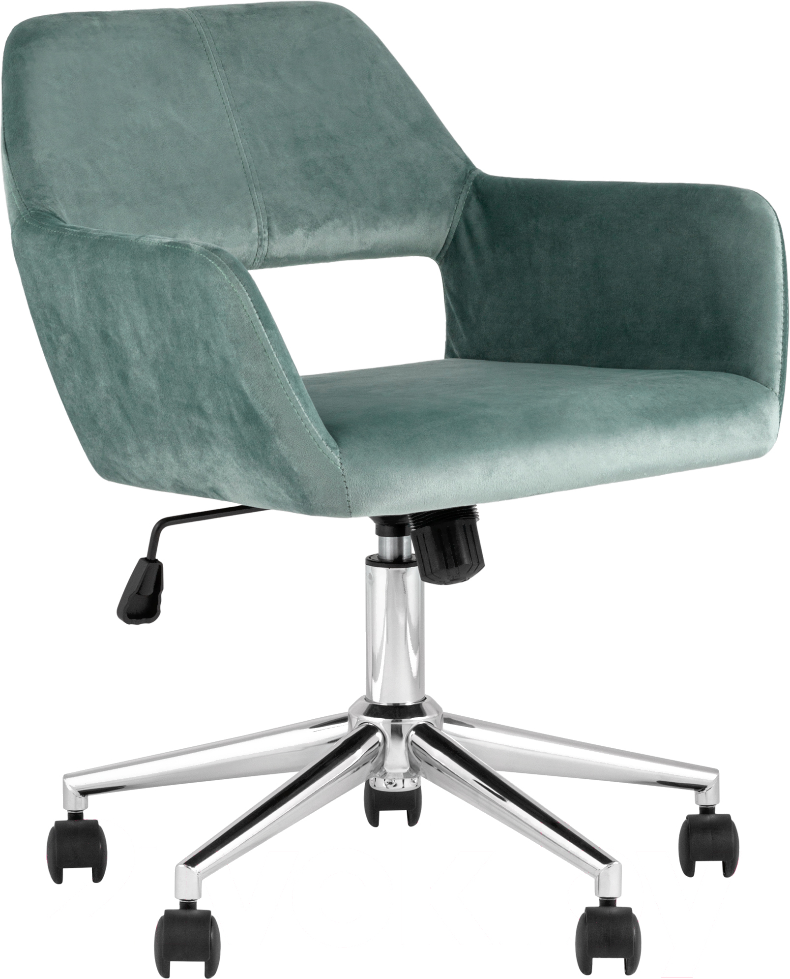 

Офисное кресло Stool Group Ross велюр оливковый [ROSS CHROME VELVET CACTUS], Офисное кресло Stool Group Ross велюр ROSS CHROME VELVET CACTUS оливковый