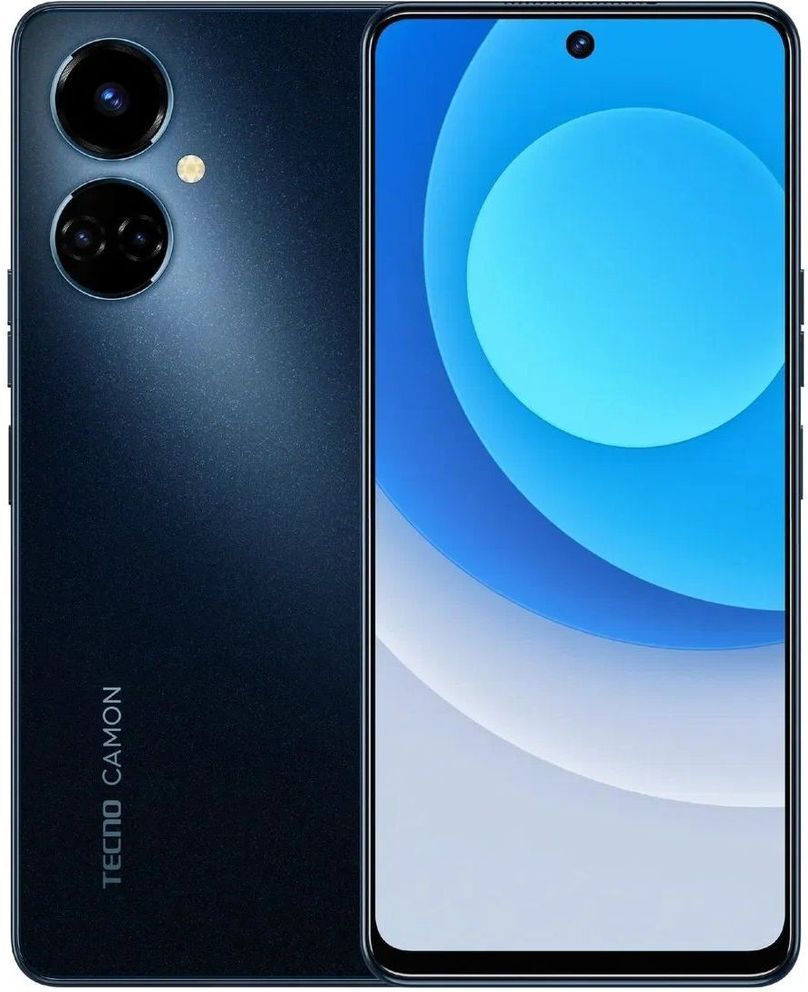 

Смартфон Tecno СAMON 19 6GB/128GB Eco Black (CI6n)