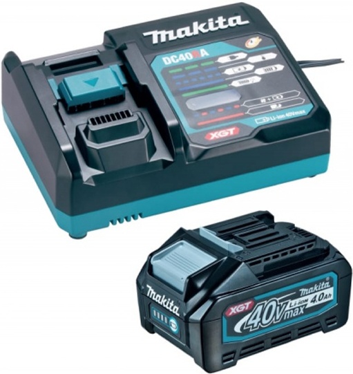 

Аккумулятор Makita 40.0В BL4040 XGT + зарядное устройство DC40RA XGT [191J67-0], Аккумулятор Makita 40.0В BL4040 XGT + зарядное устройство DC40RA XGT 191J67-0