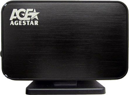 AgeStar 3UB3A8-6G Black - фото Бокс для жесткого диска AgeStar 3UB3A8-6G Black